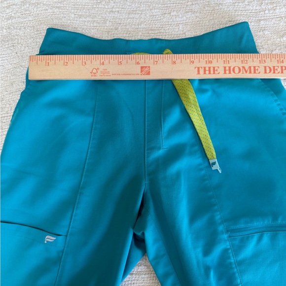 Fabletics Feel Good Performance High-Rise Ion Scrub Pant Caribbean Blue XS - Picture 4 of 7